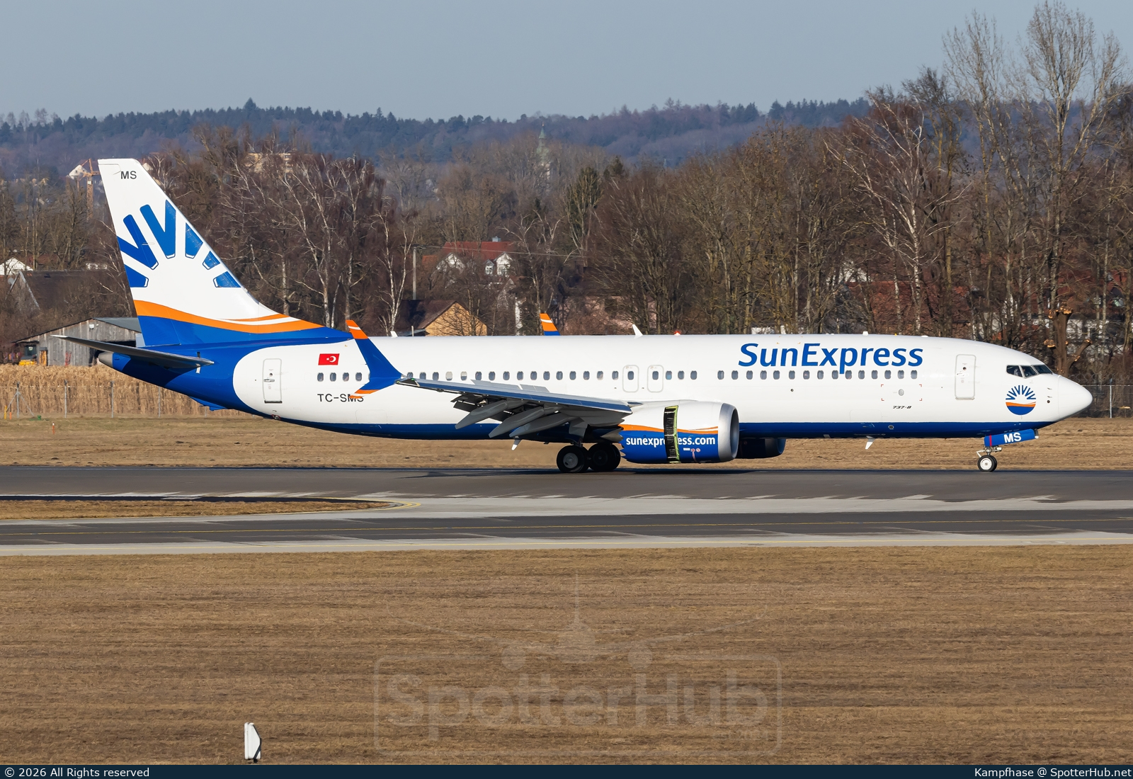 Photo of TC-SMS - Boeing 737 MAX 8 operated by SunExpress