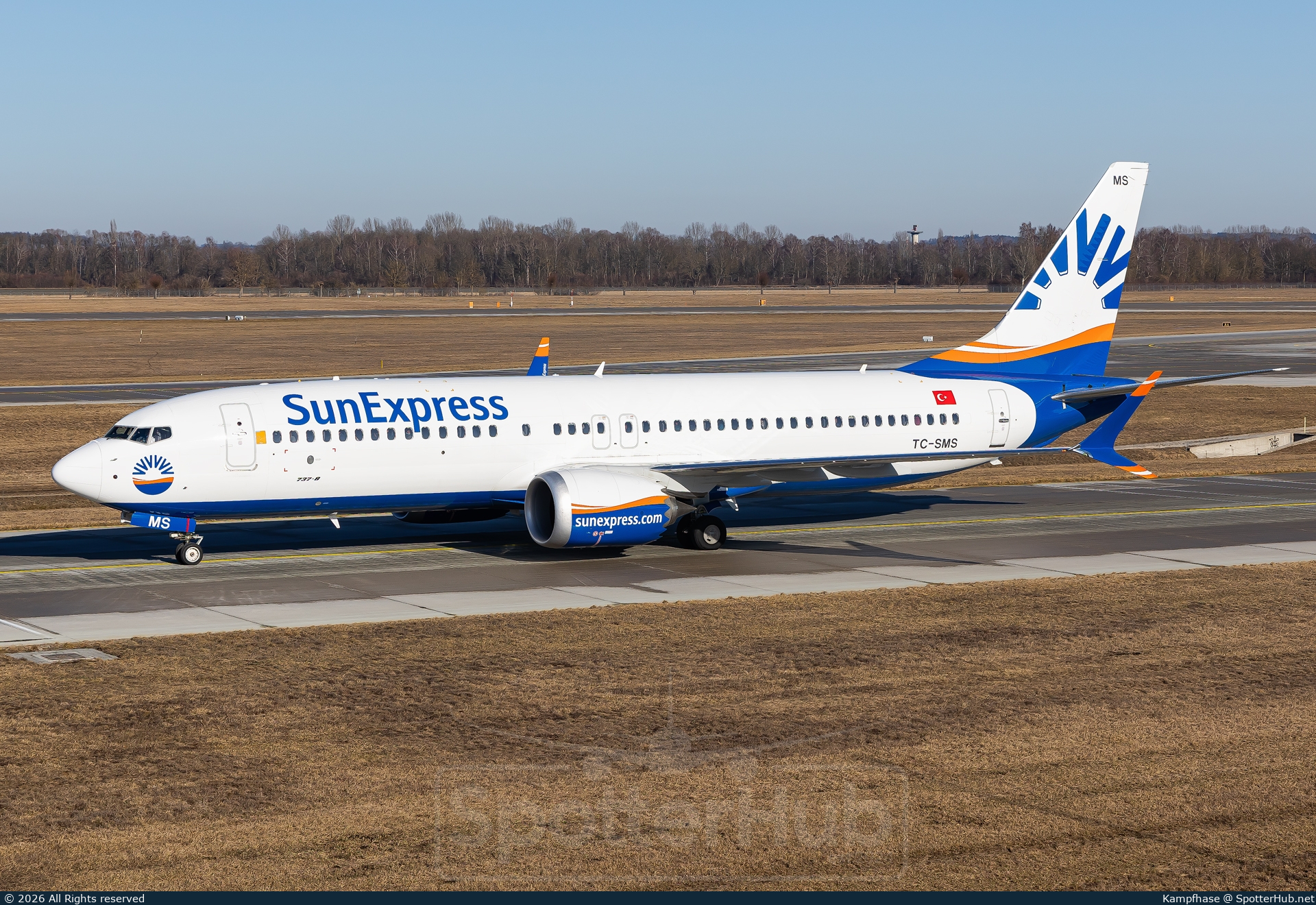 Photo of TC-SMS - Boeing 737 MAX 8 operated by SunExpress