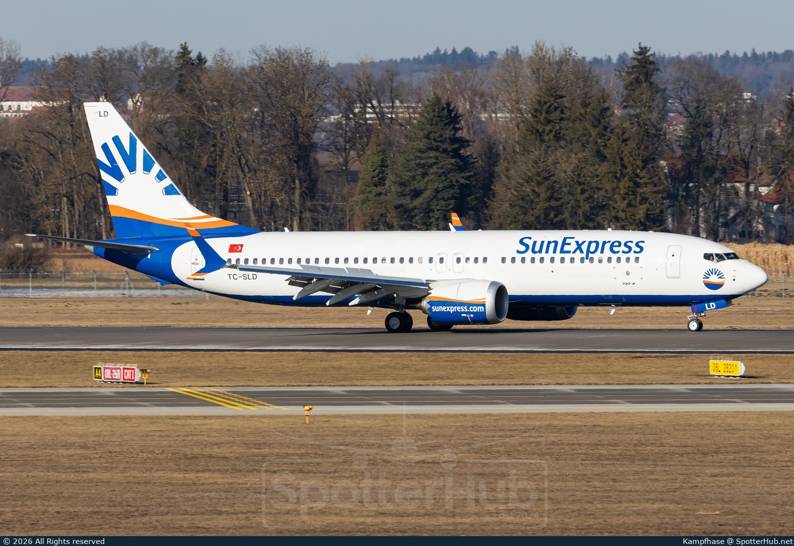 Photo of TC-SLD - Boeing 737 MAX 8 operated by SunExpress