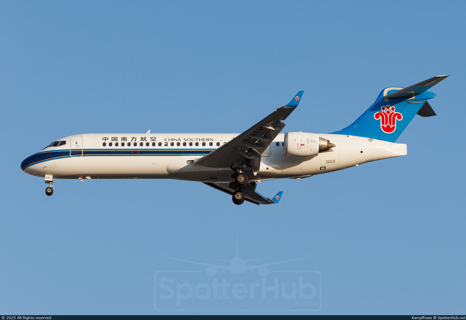 Photo of B-653F - COMAC C909 operated by China Southern Airlines