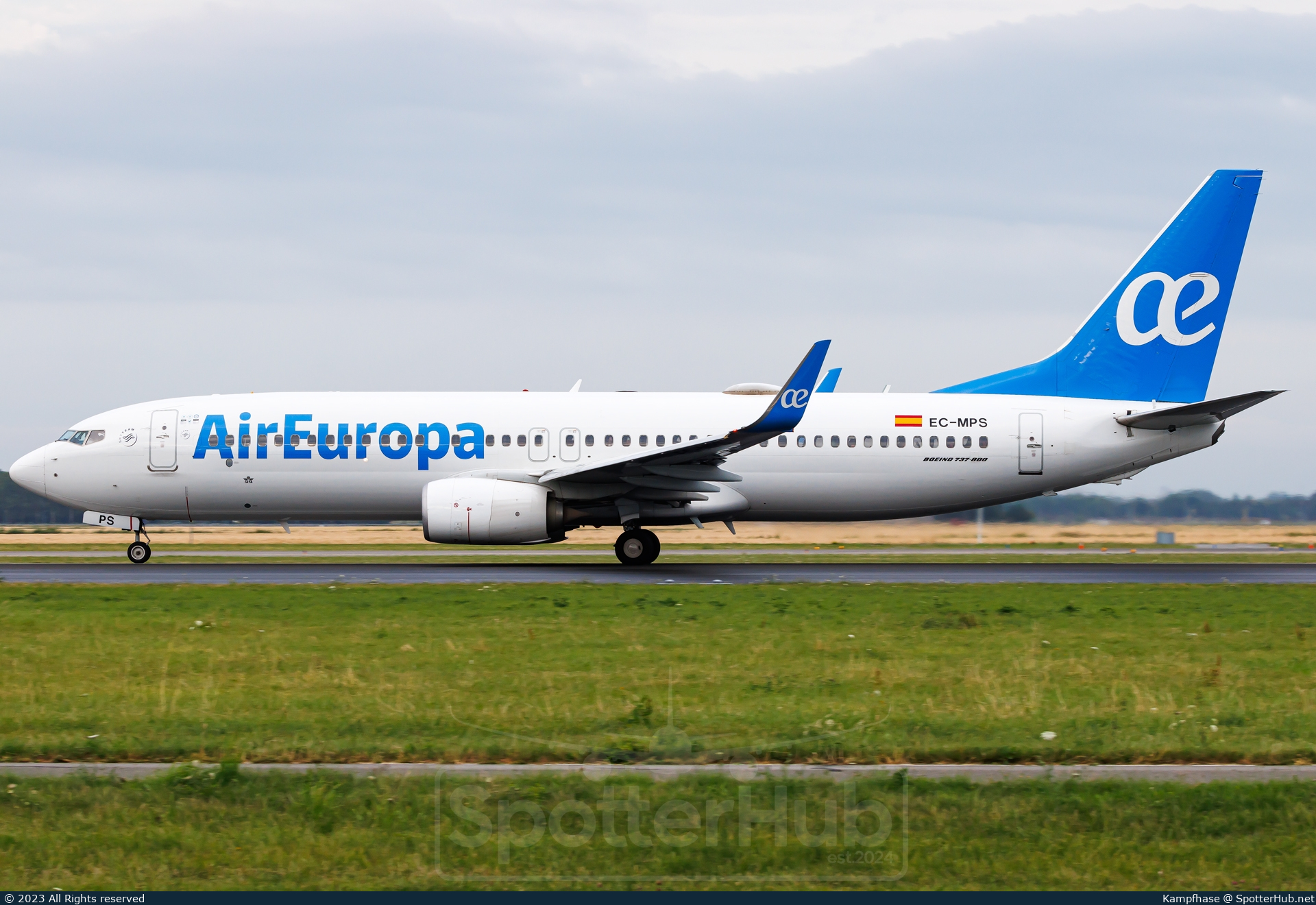 Photo of EC-MPS - Boeing 737-85P operated by Air Europa
