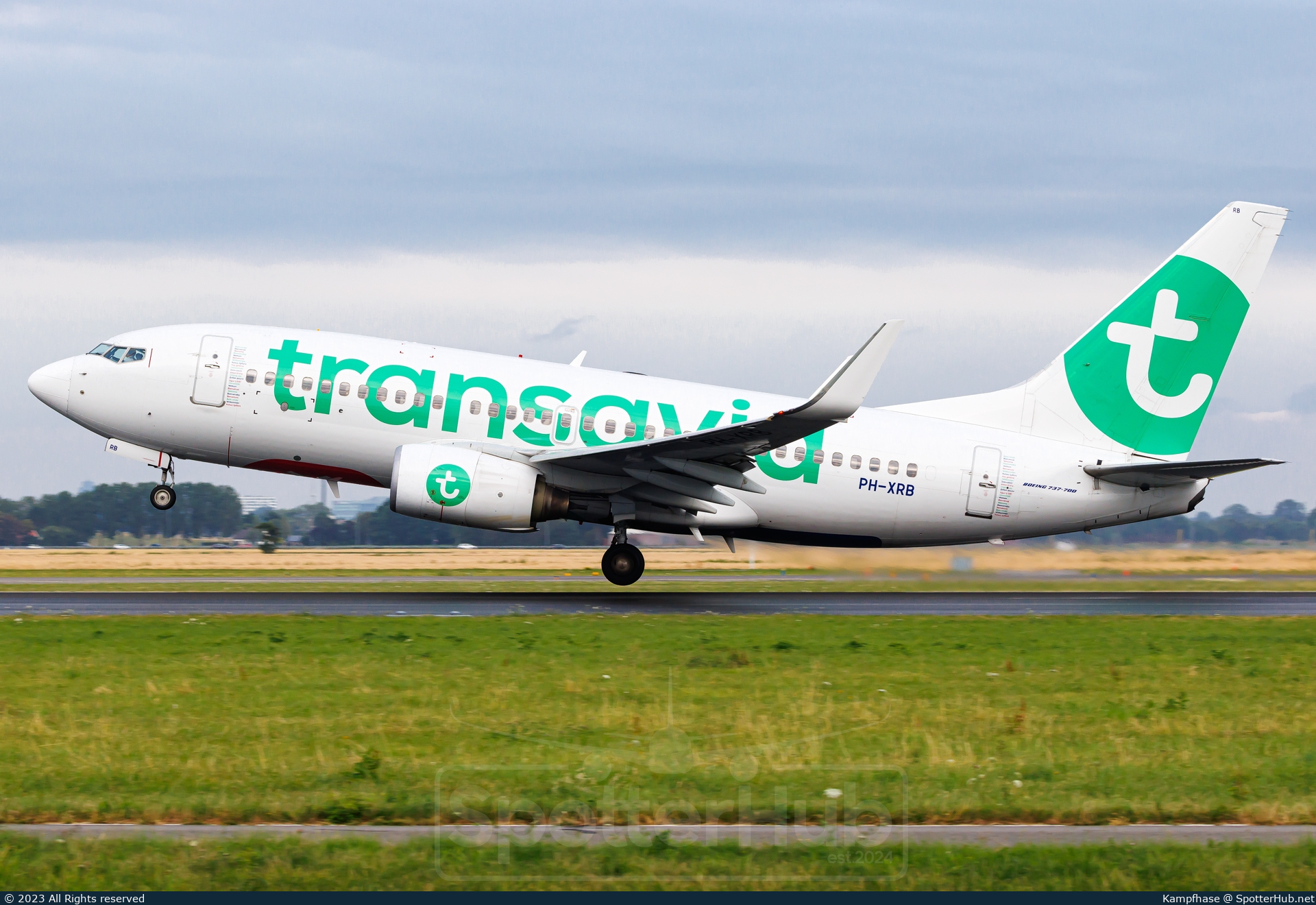 Photo of PH-XRB - Boeing 737-7K2 operated by Transavia