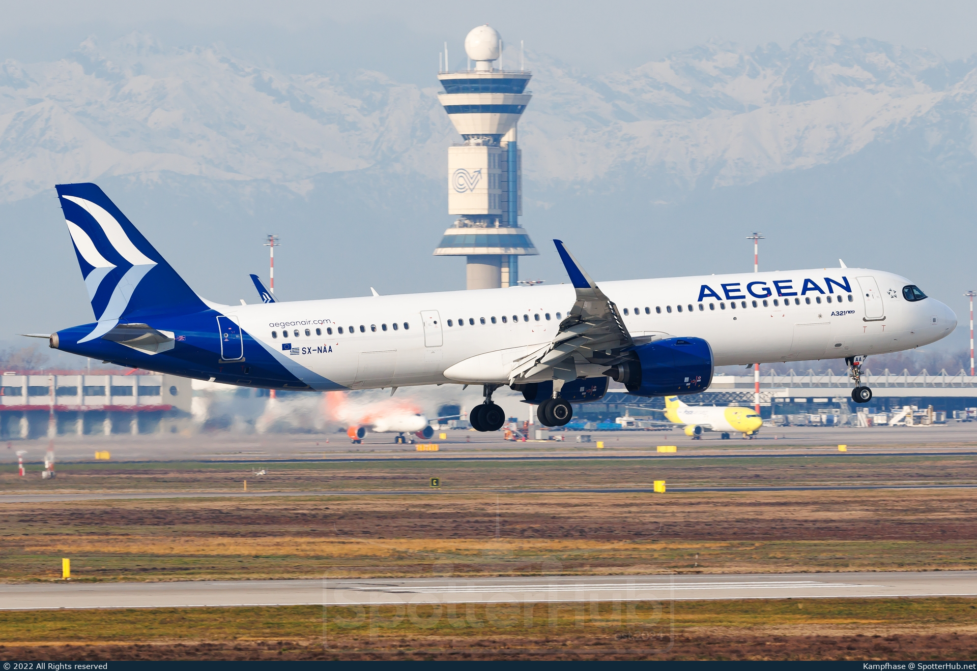 Photo of SX-NAA - Airbus A321-271NX operated by Aegean Airlines
