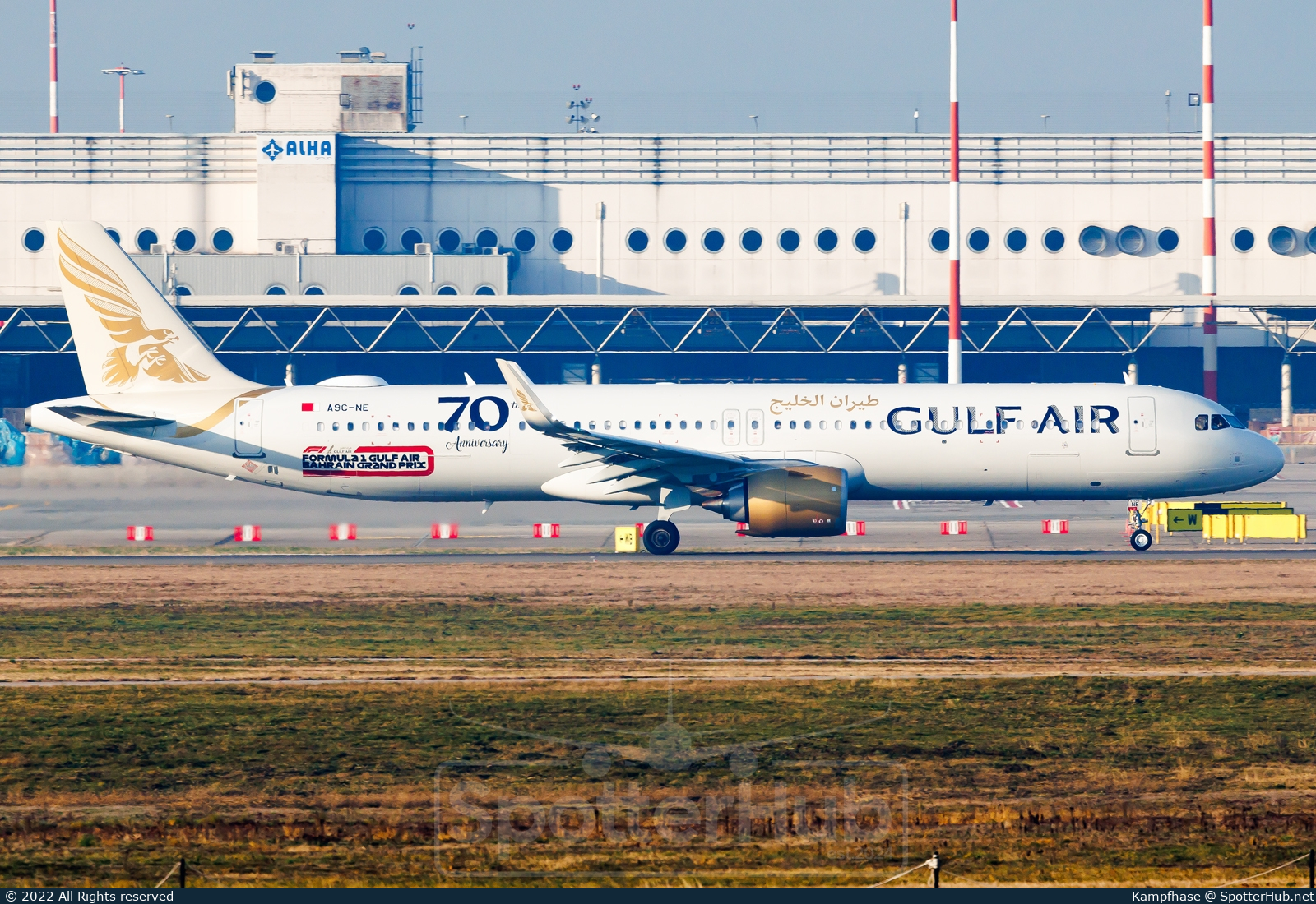 Photo of A9C-NE - Airbus A321-253NX operated by Gulf Air