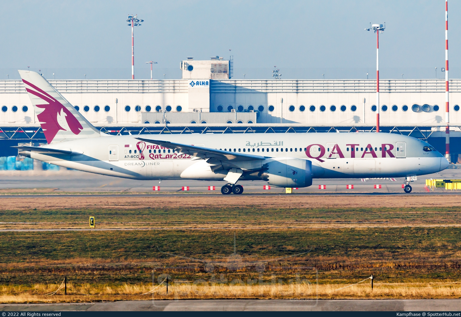 Photo of A7-BCC - Boeing 787-8 Dreamliner operated by Qatar Airways