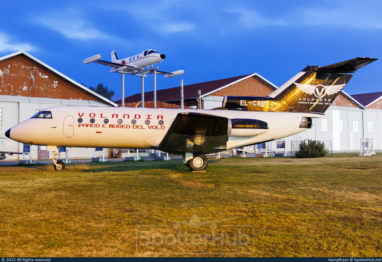Photo of EL-CAR - Yakovlev Yak-40 operated by Parco e Museo del Volo Volandia