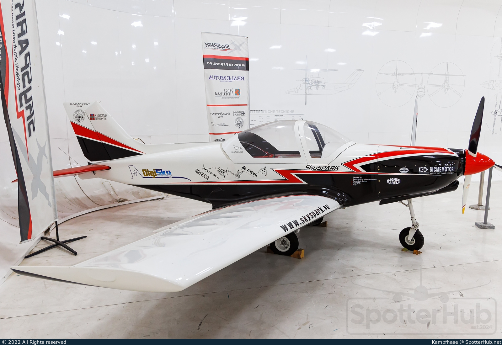 Photo of I-9843 - Alpi Pioneer 300 SkySpark operated by Parco e Museo del Volo Volandia