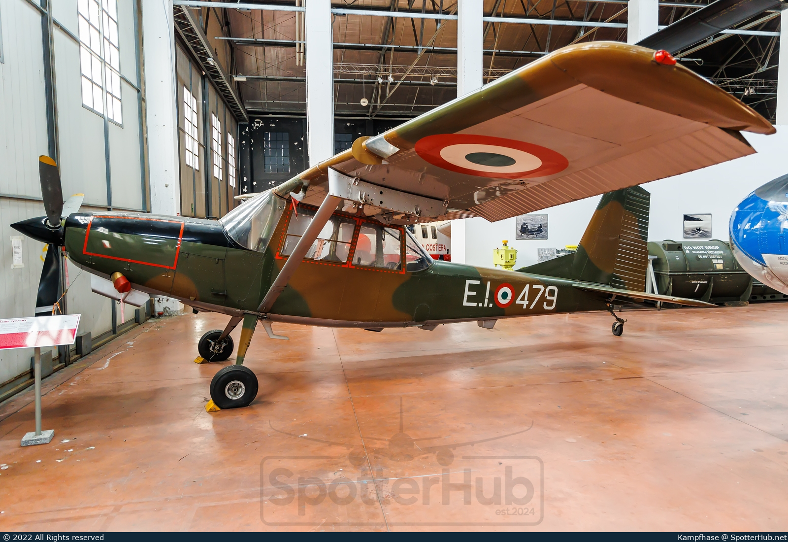 Photo of MM57272 - SIAI-Marchetti SM.1019E operated by Italian Army