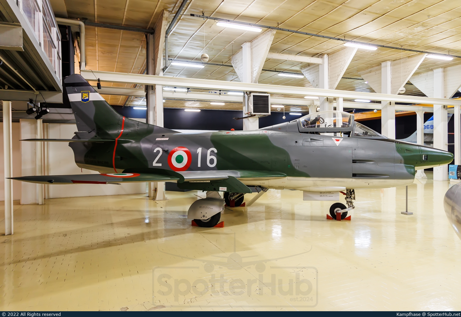 Photo of MM6395 - Fiat G.91R/1 operated by Italian Air Force