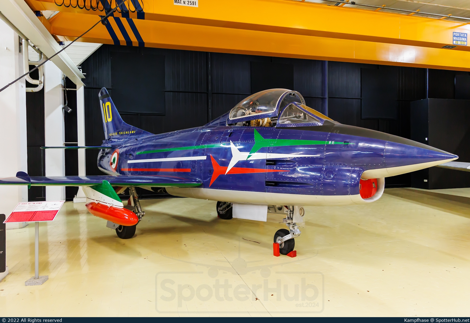 Photo of MM6244 - Fiat G.91PAN operated by Italian Air Force