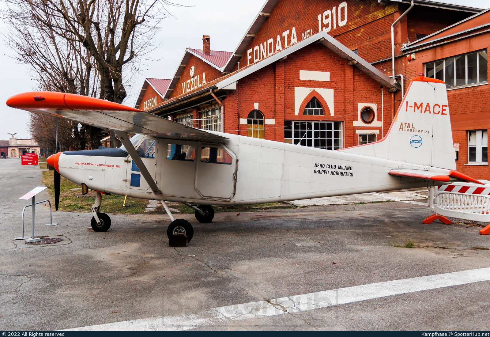 Photo of I-MACE - Aermacchi AL-60B-2 Santa Maria operated by Parco e Museo del Volo Volandia