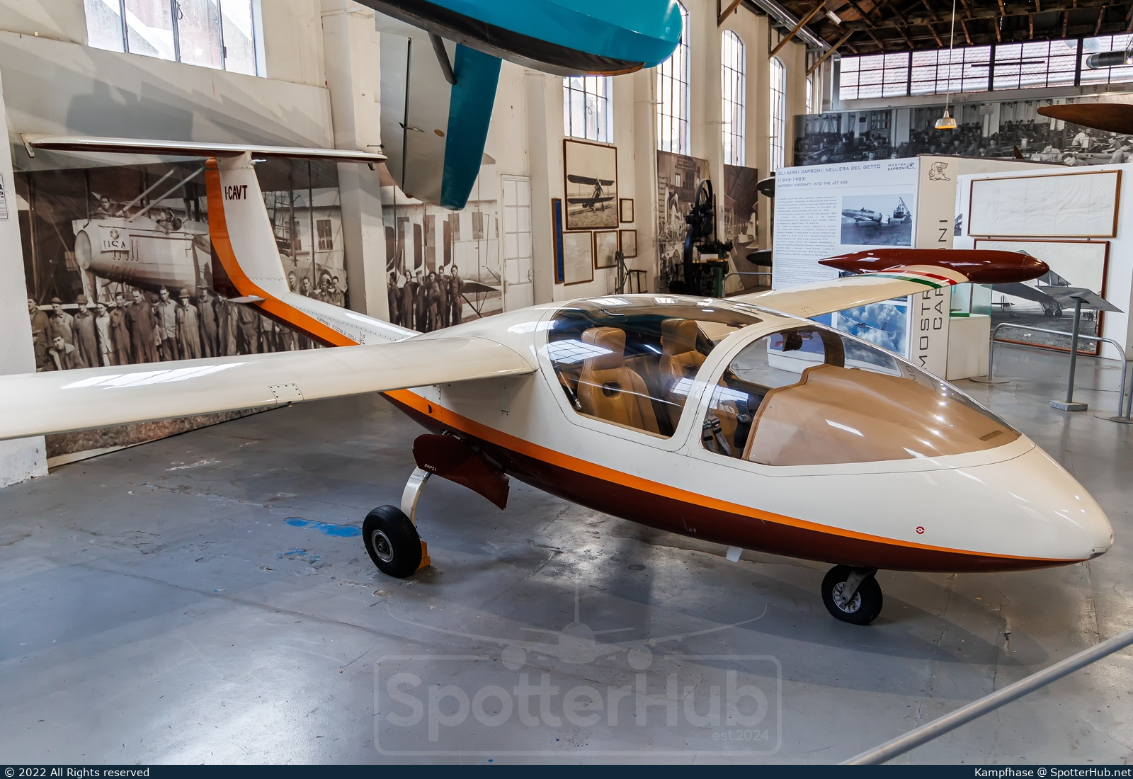 Photo of I-CAVT - Caproni Vizzola C-22J Ventura operated by Parco e Museo del Volo Volandia