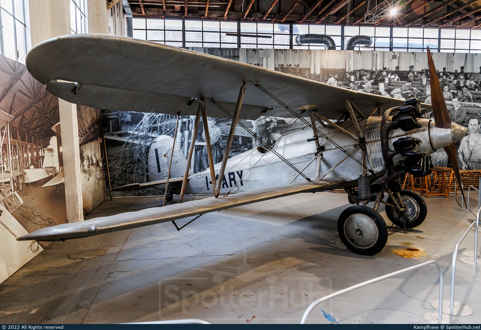 Photo of I-MARY - Caproni Ca.113 operated by Parco e Museo del Volo Volandia