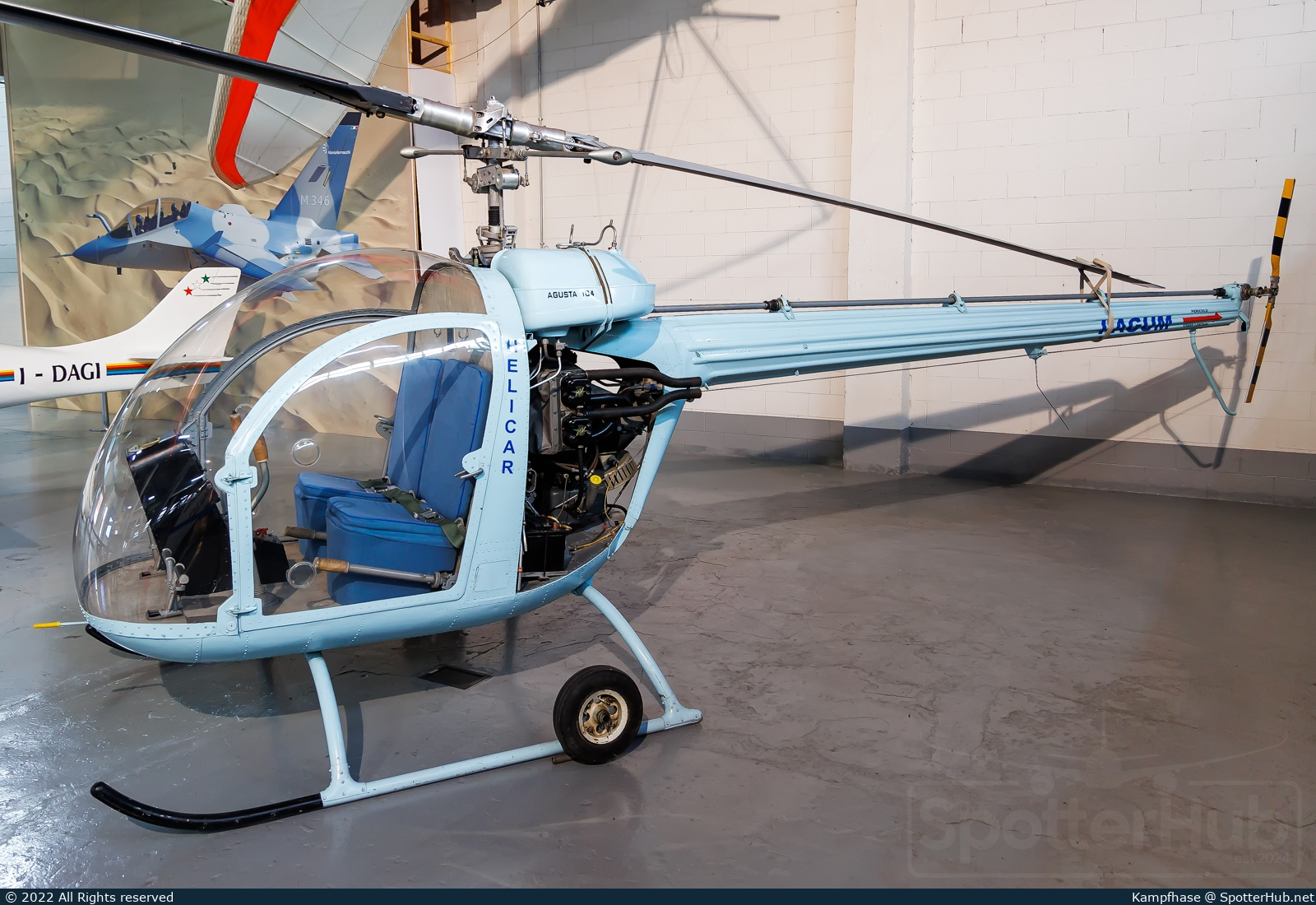 Photo of I-AGUM - Agusta A104A Helicar operated by Parco e Museo del Volo Volandia
