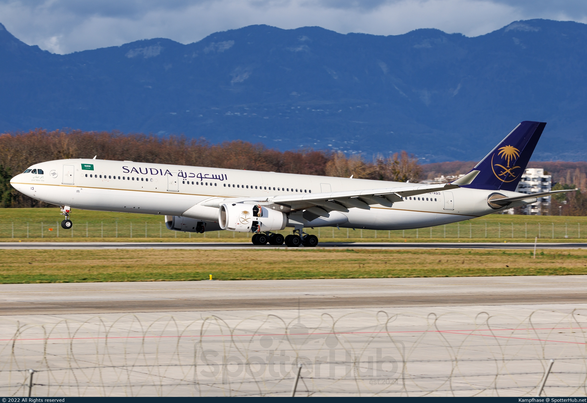 Photo of HZ-AQ13 - Airbus A330-343 operated by Saudia