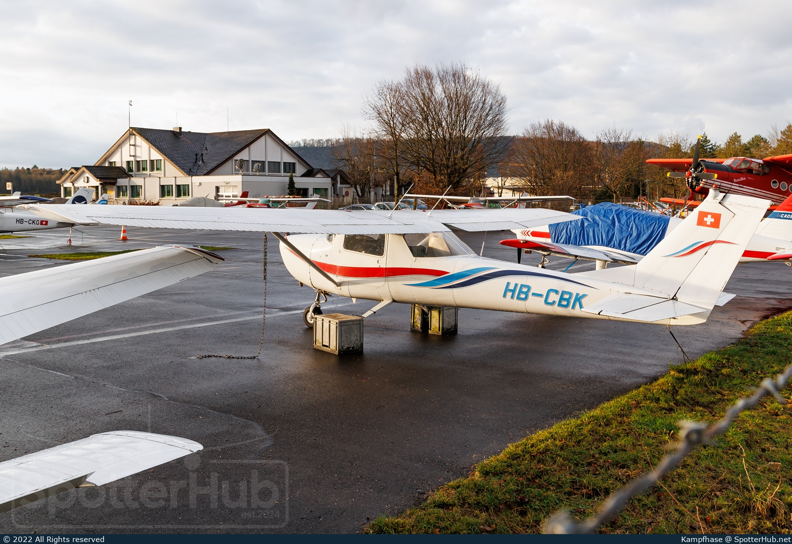 Photo of HB-CBK - Reims-Cessna F150F operated by Private