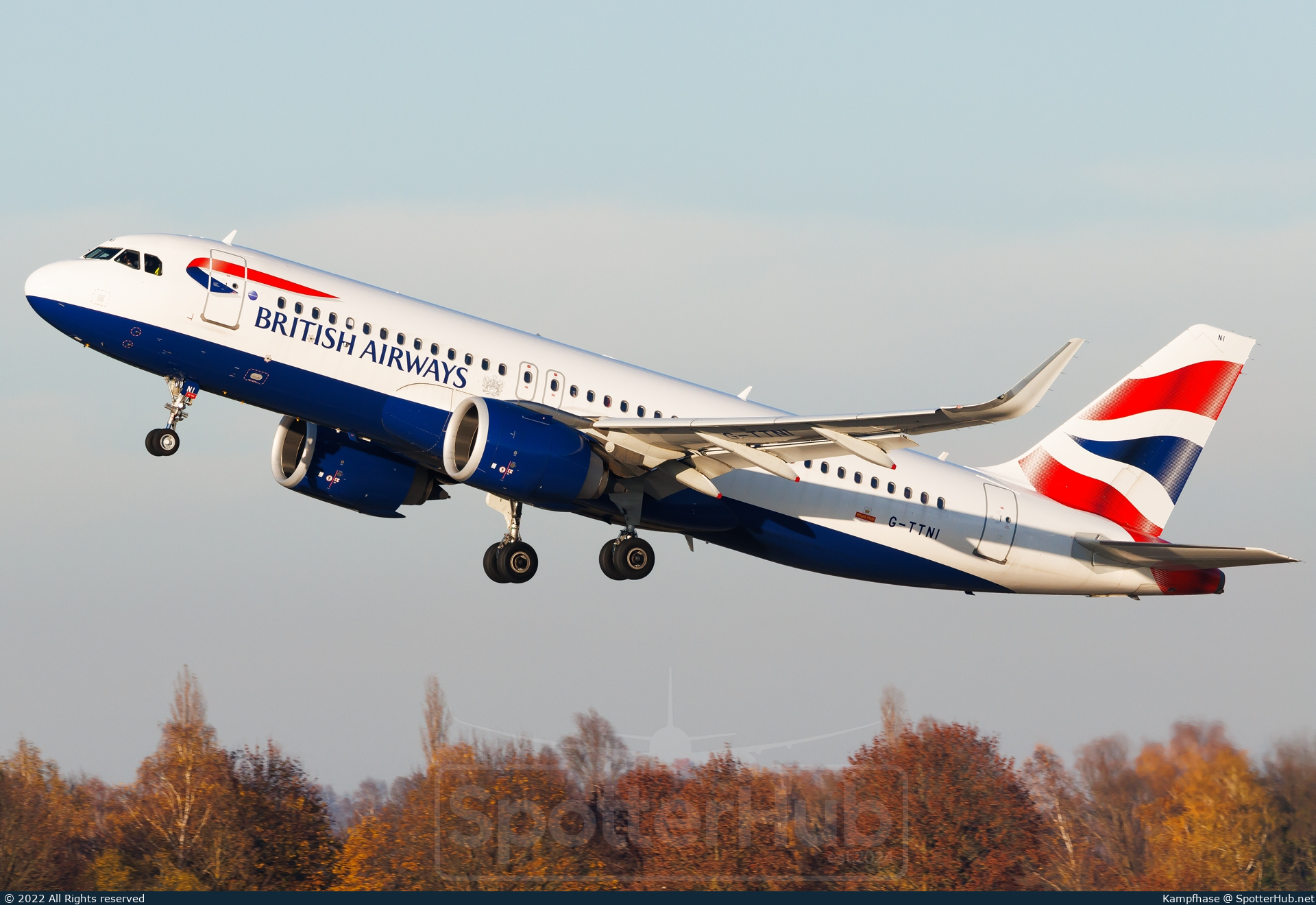 Photo of G-TTNI - Airbus A320-251N operated by British Airways