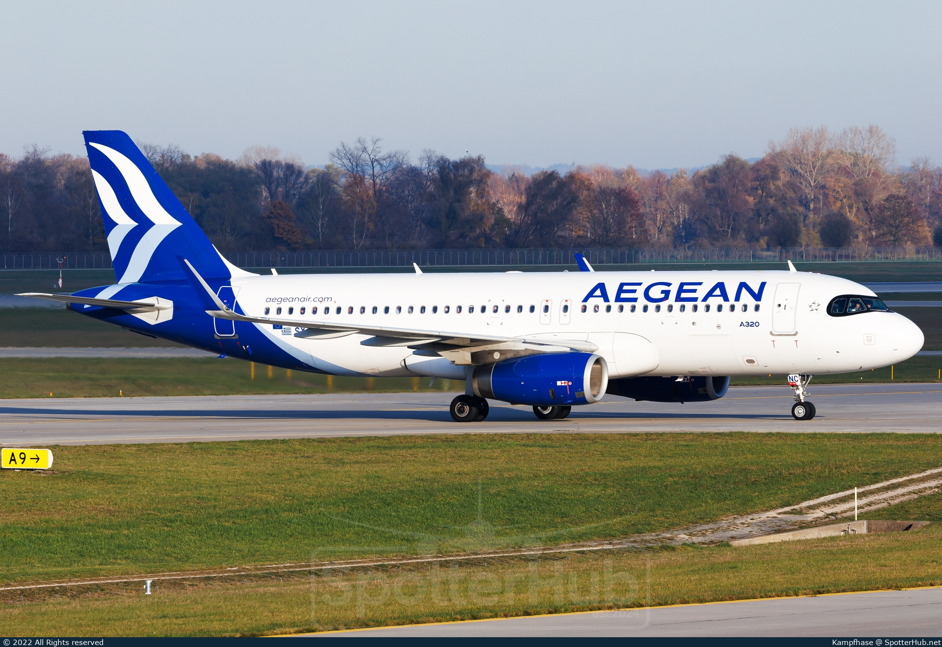 Photo of SX-DNC - Airbus A320-232 operated by Aegean Airlines