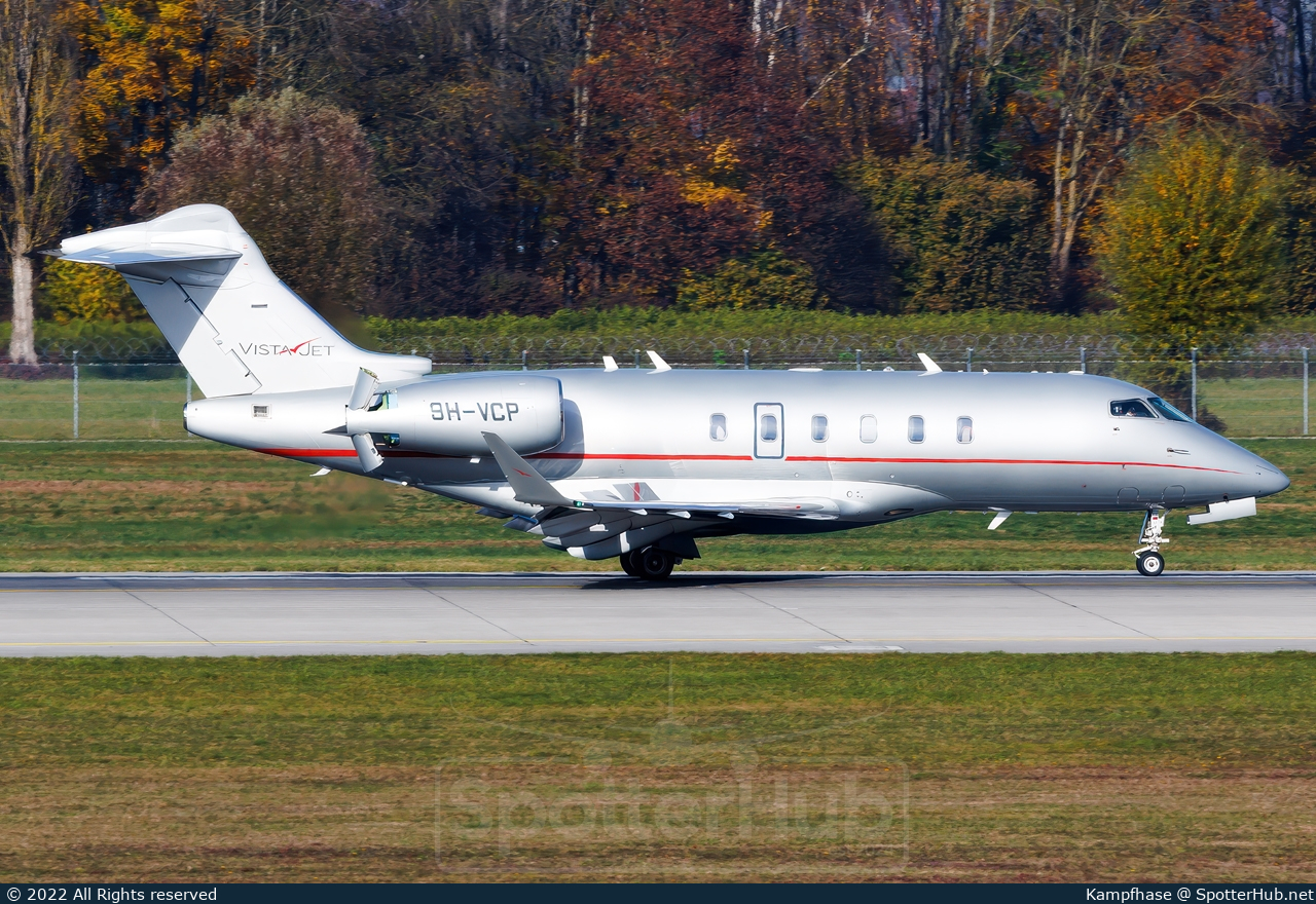 Photo of 9H-VCP - Bombardier Challenger 350 operated by VistaJet