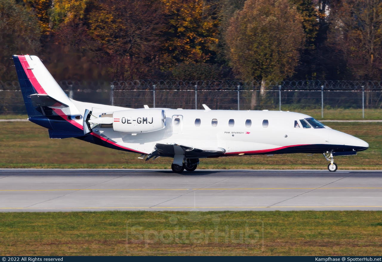 Photo of OE-GMJ - Cessna 560XL Citation XLS+ operated by Pink Sparrow
