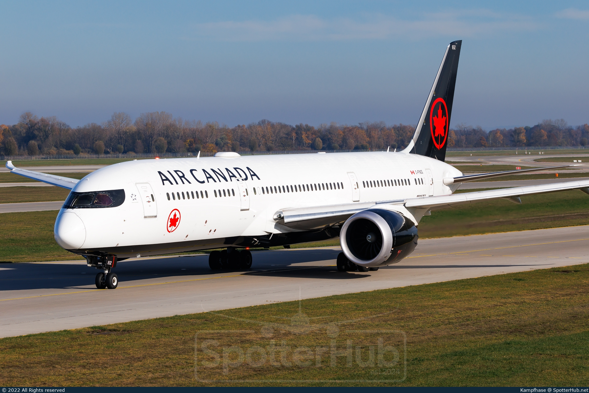 Photo of C-FNOG - Boeing 787-9 Dreamliner operated by Air Canada