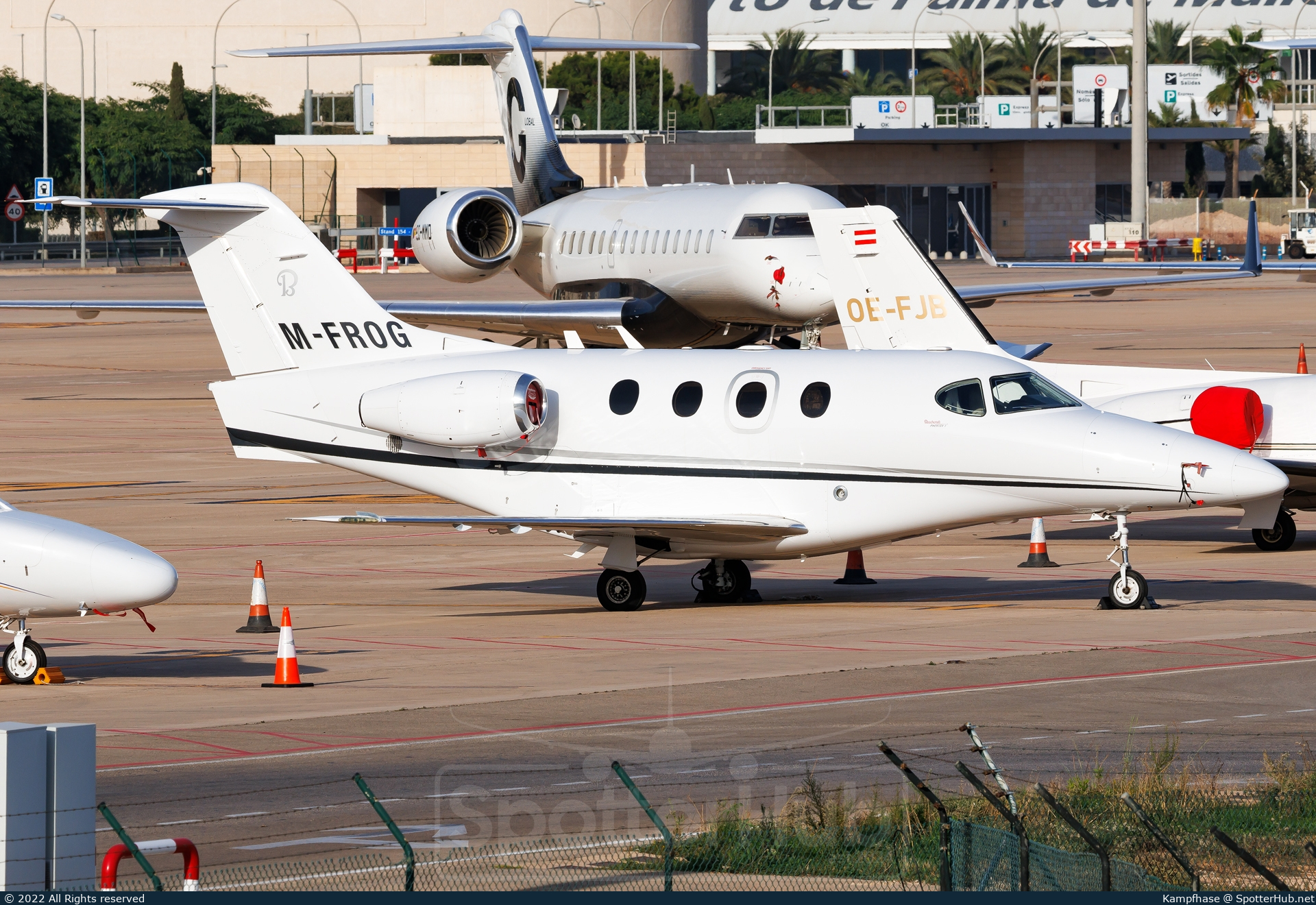 Photo of M-FROG - Hawker Beechcraft 390 Premier IA operated by Private