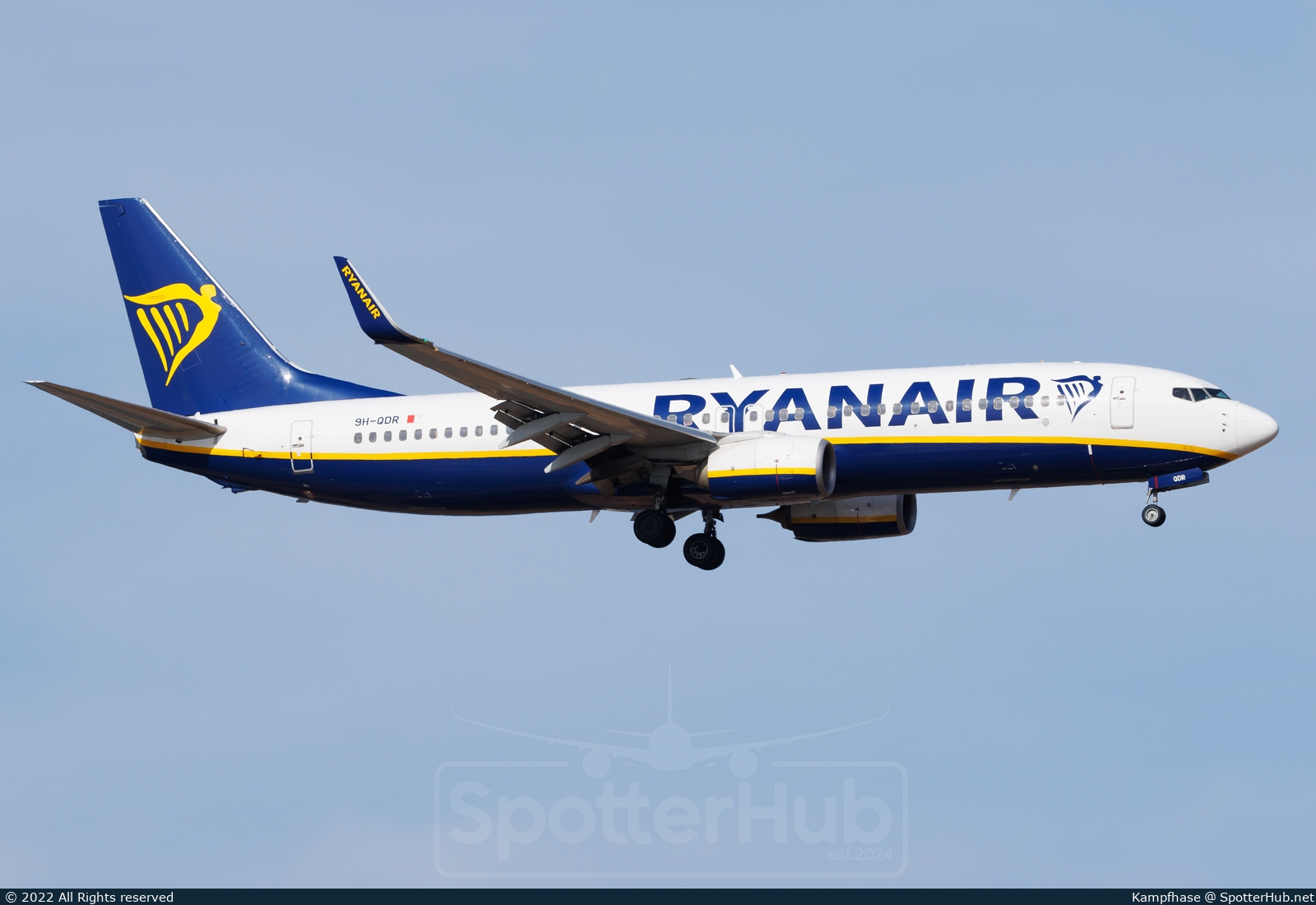 Photo of 9H-QDR - Boeing 737-8AS operated by Ryanair (opb Malta Air)