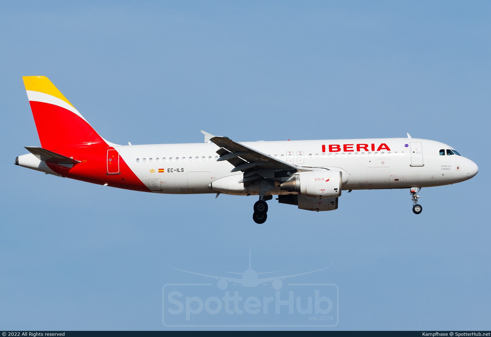 Photo of EC-ILS - Airbus A320-214 operated by Iberia