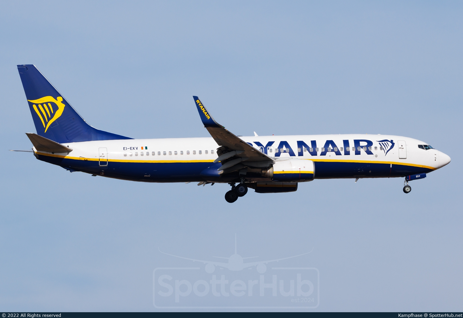 Photo of EI-EKV - Boeing 737-8AS operated by Ryanair