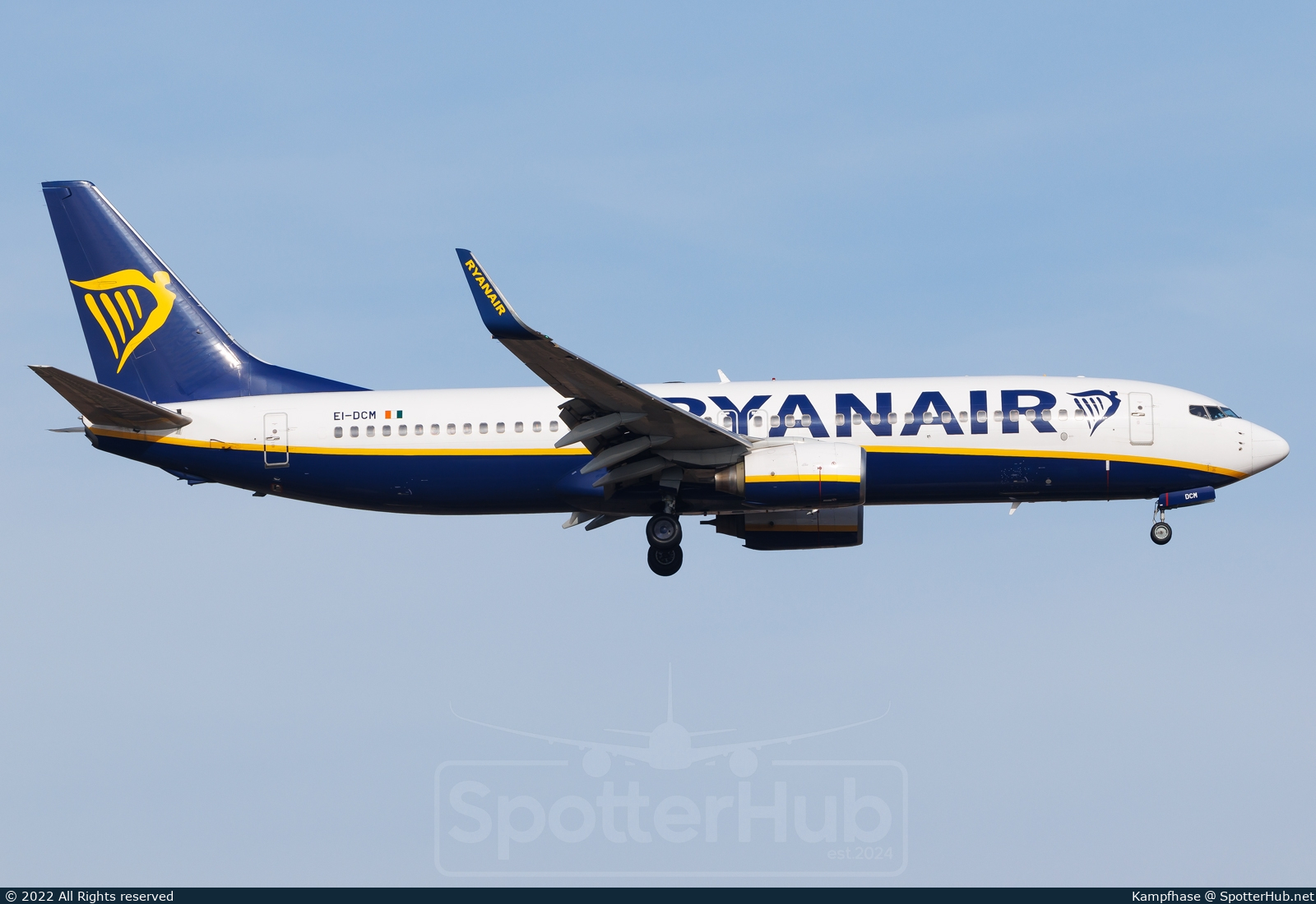 Photo of EI-DCM - Boeing 737-8AS operated by Ryanair