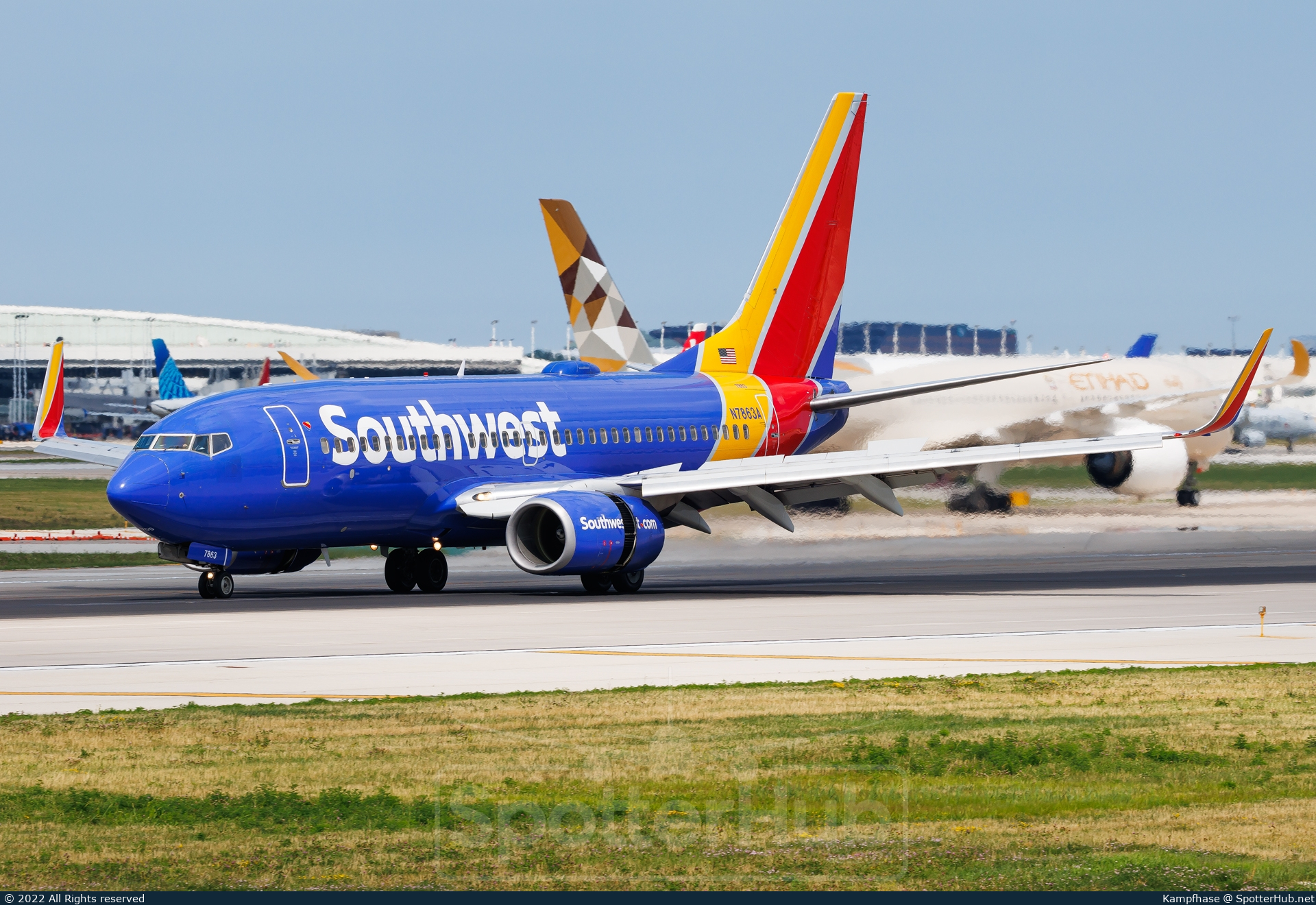 Photo of N7863A - Boeing 737-7Q8 operated by Southwest Airlines