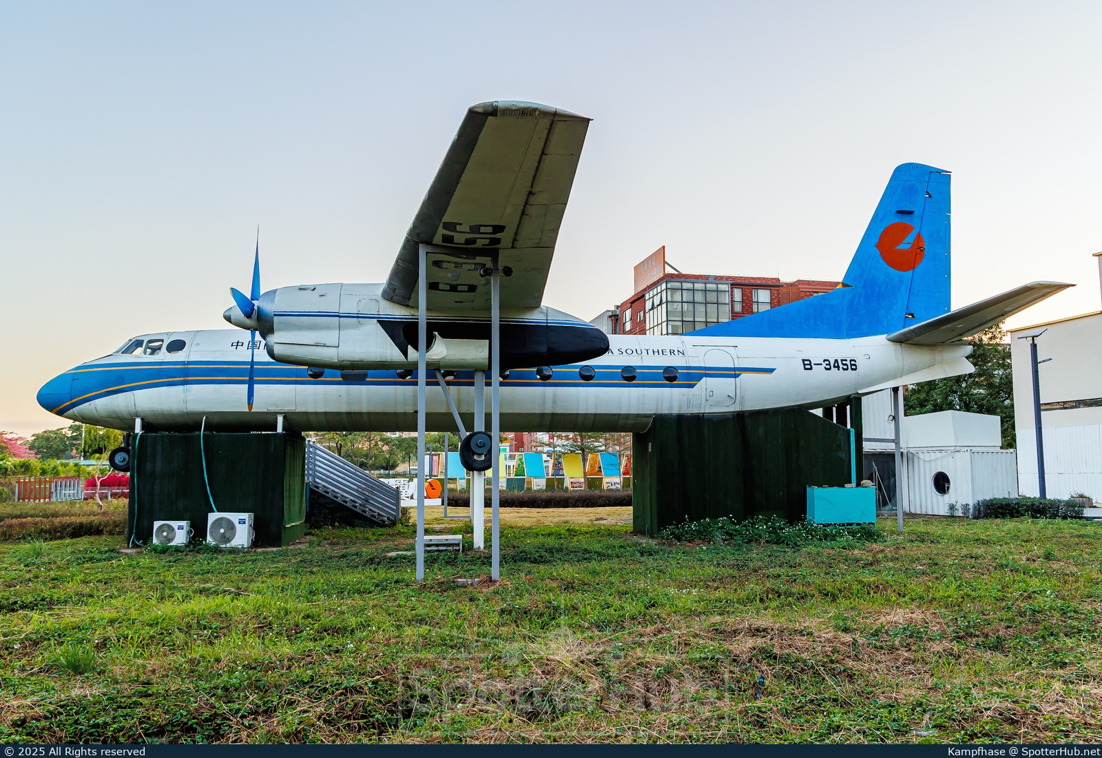 Photo of B-3456 - Xi'an Y-7 operated by China Southern Airlines