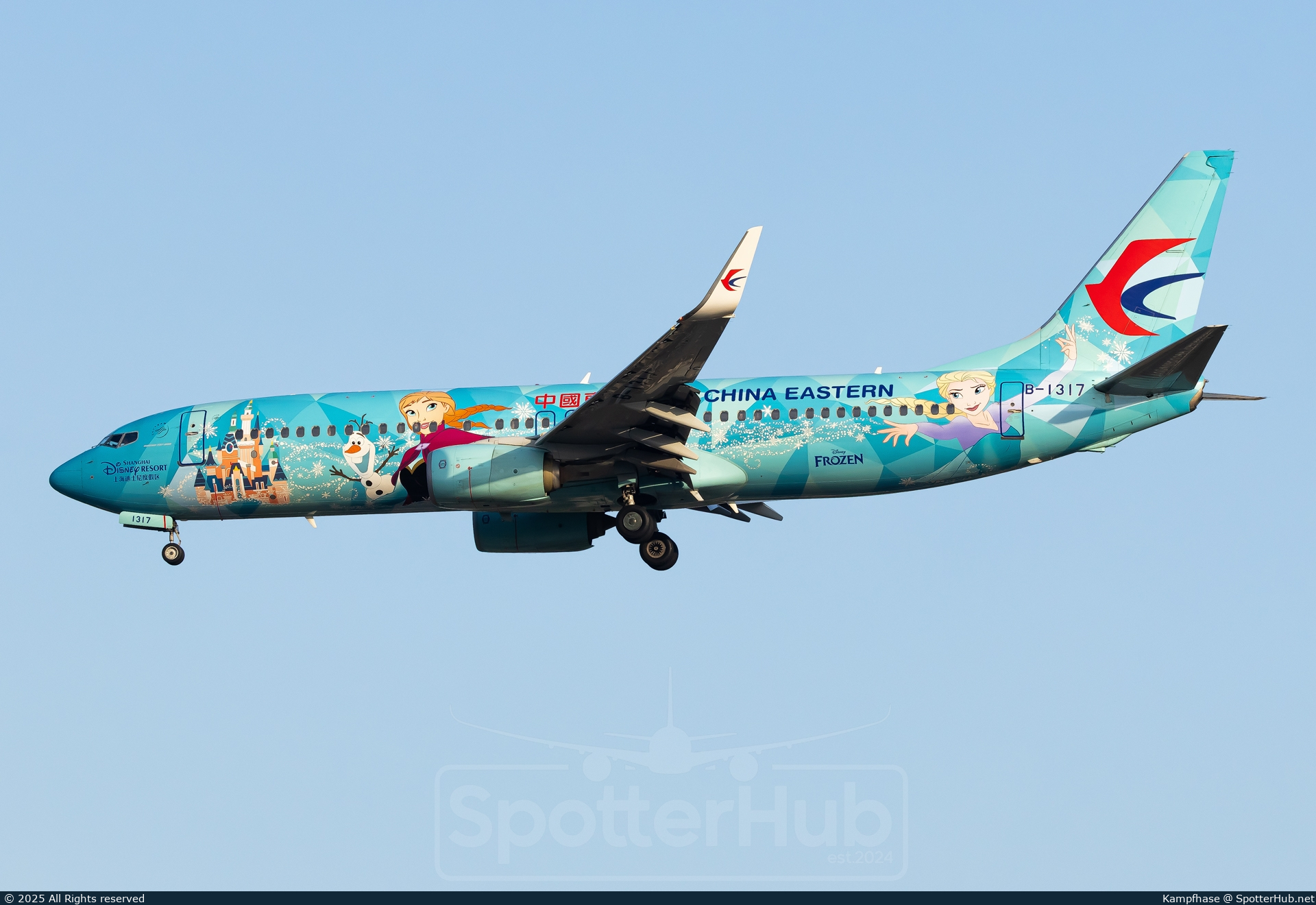 Photo of B-1317 - Boeing 737-89P operated by China Eastern Airlines