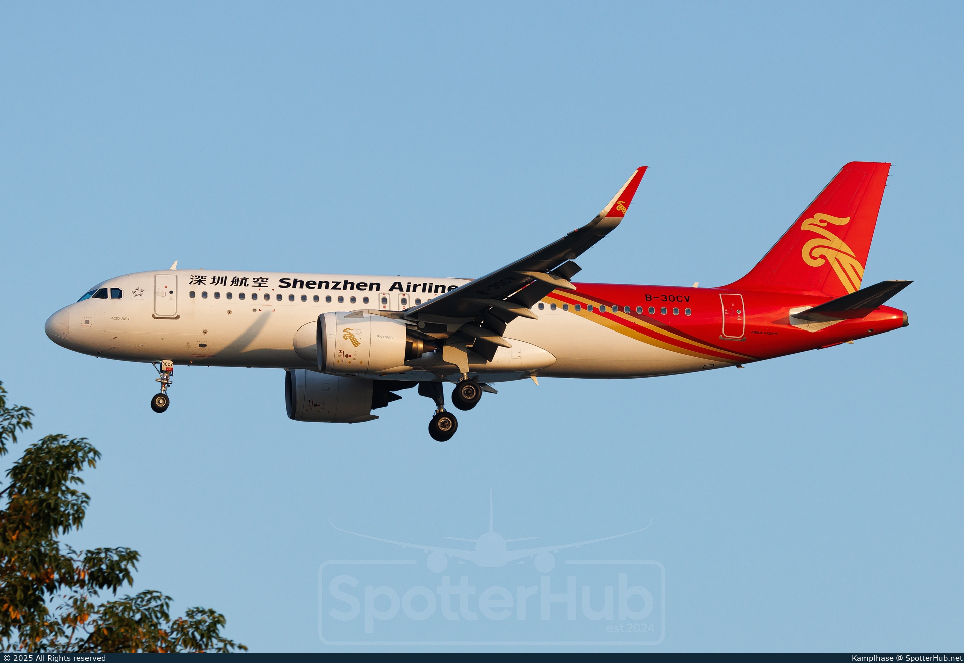 Photo of B-30CV - Airbus A320-271N operated by Shenzhen Airlines