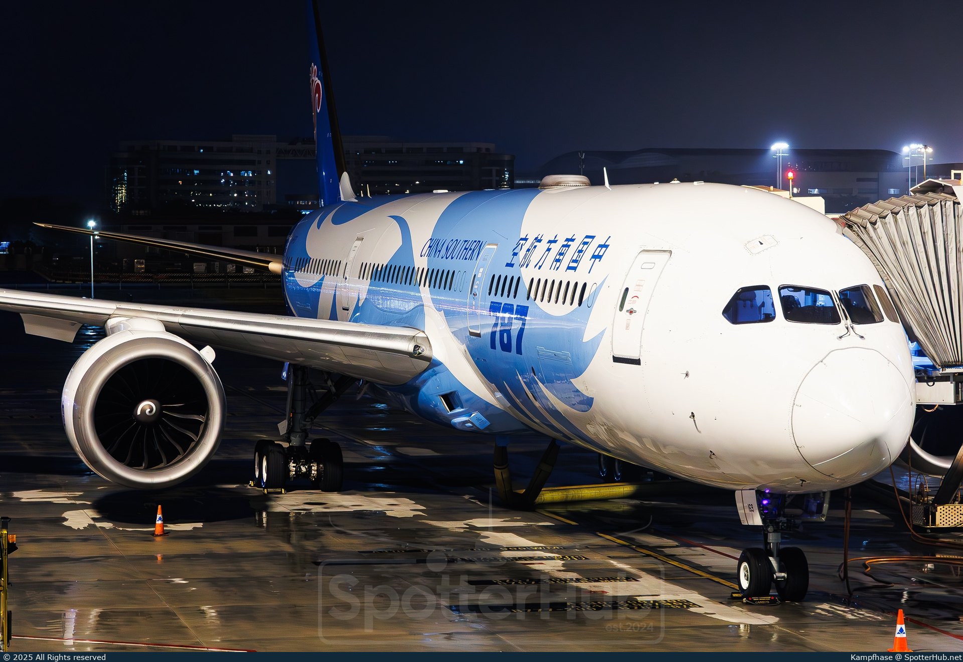 Photo of B-1169 - Boeing 787-9 Dreamliner operated by China Southern Airlines