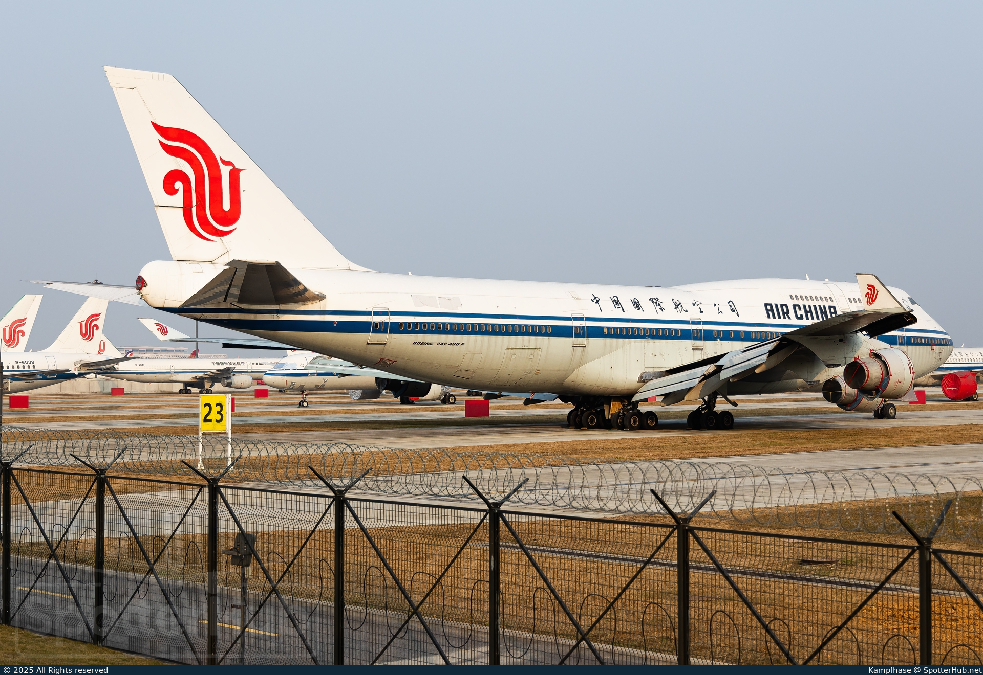 Photo of B-2445 - Boeing 747-4J6 operated by Air China