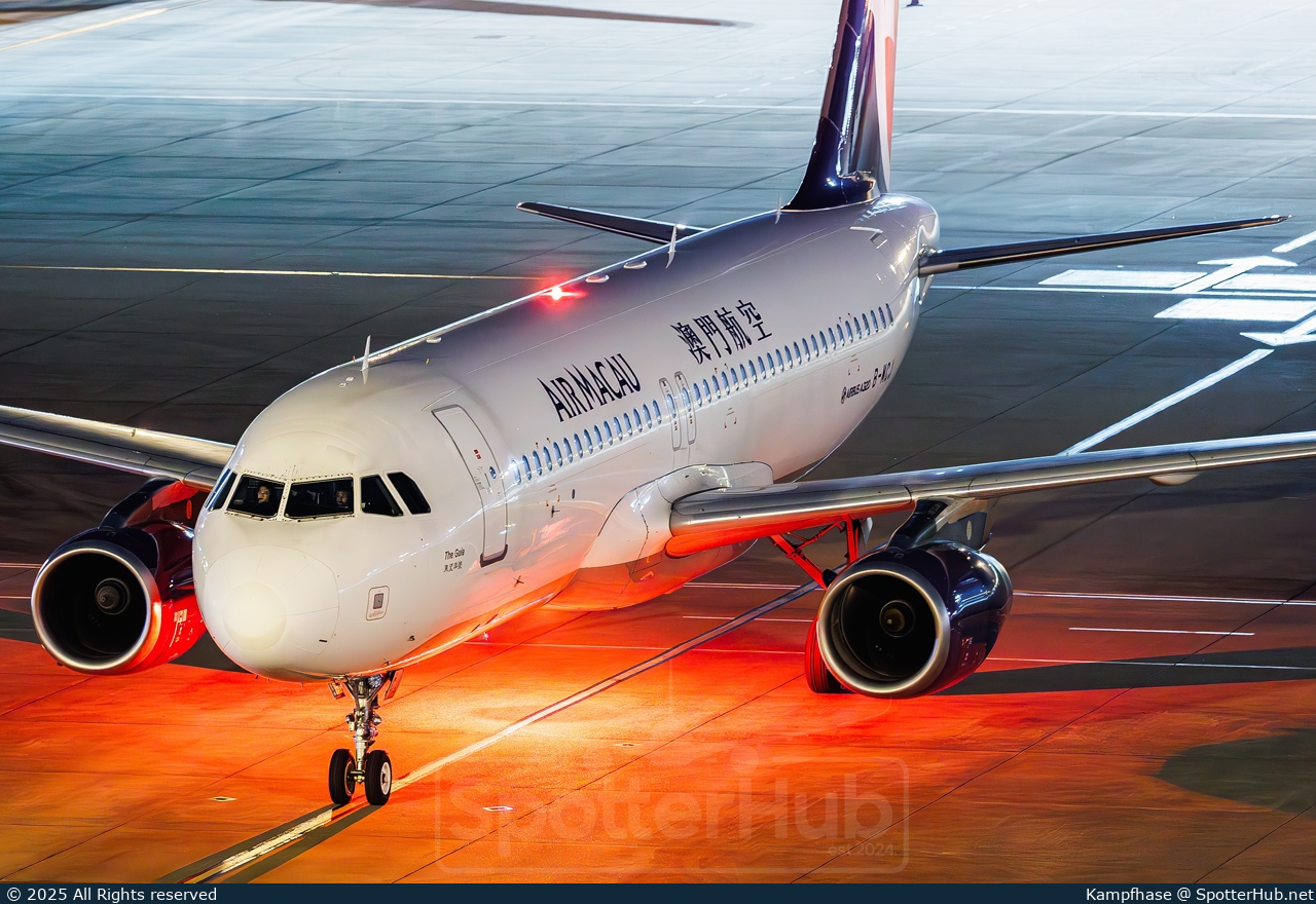 Photo of B-MCJ - Airbus A320-232 operated by Air Macau