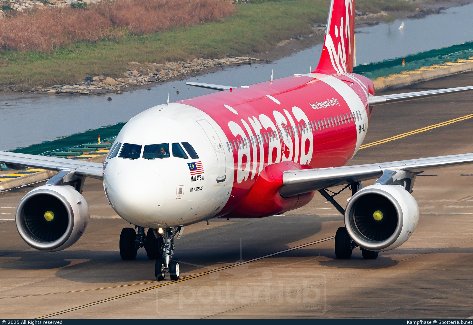 Photo of 9M-AJI - Airbus A320-216 operated by AirAsia