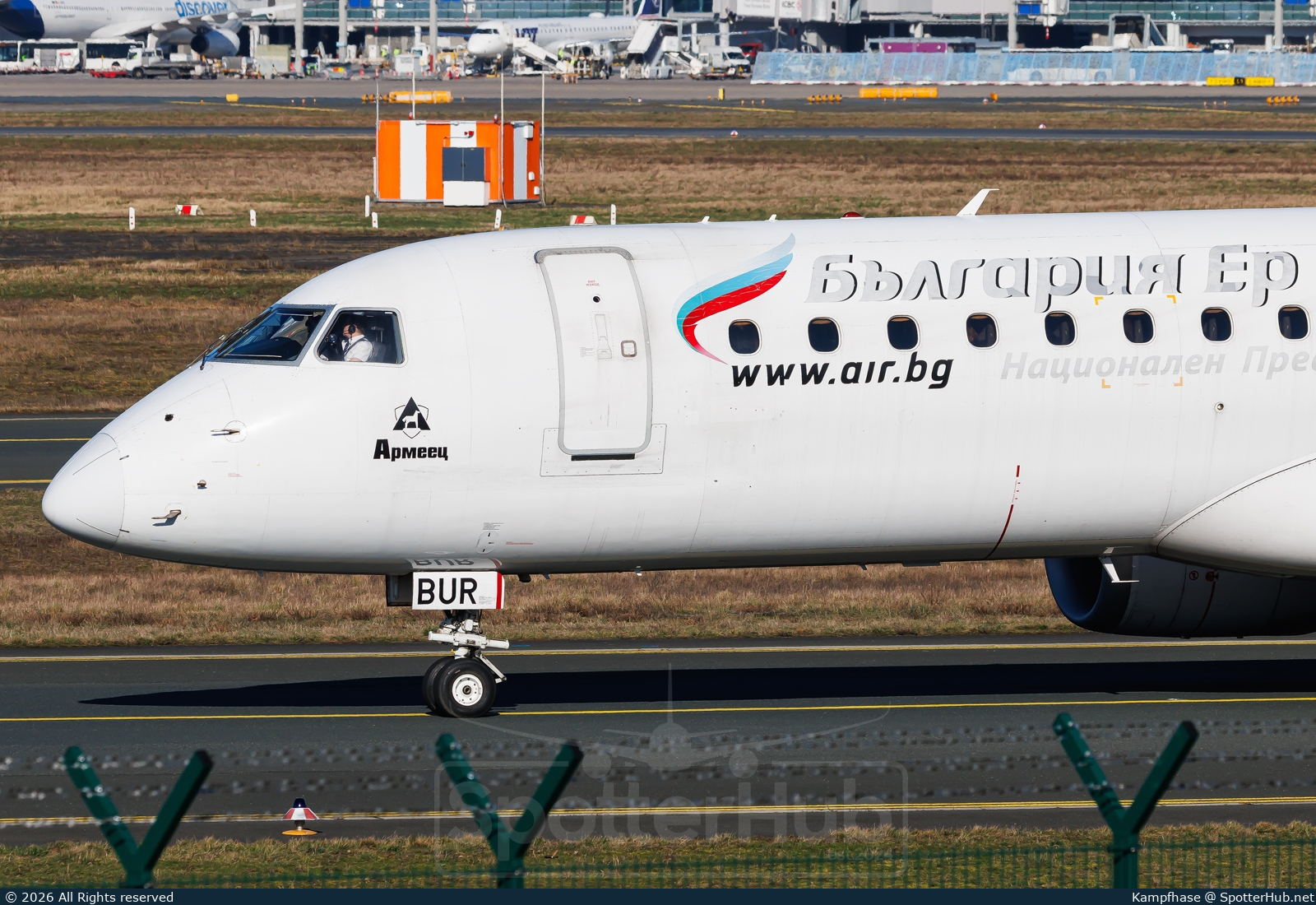 Photo of LZ-BUR - Embraer ERJ-190STD operated by Bulgaria Air