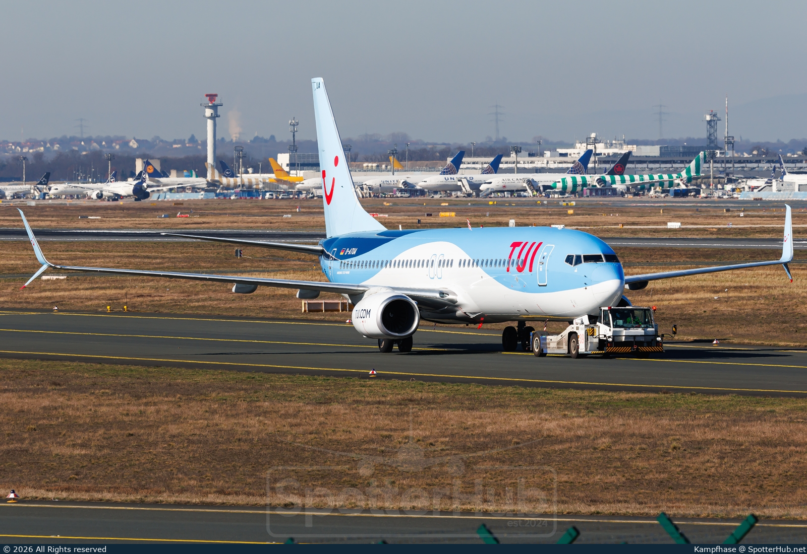Photo of D-ATUA - Boeing 737-8K5 operated by TUIfly