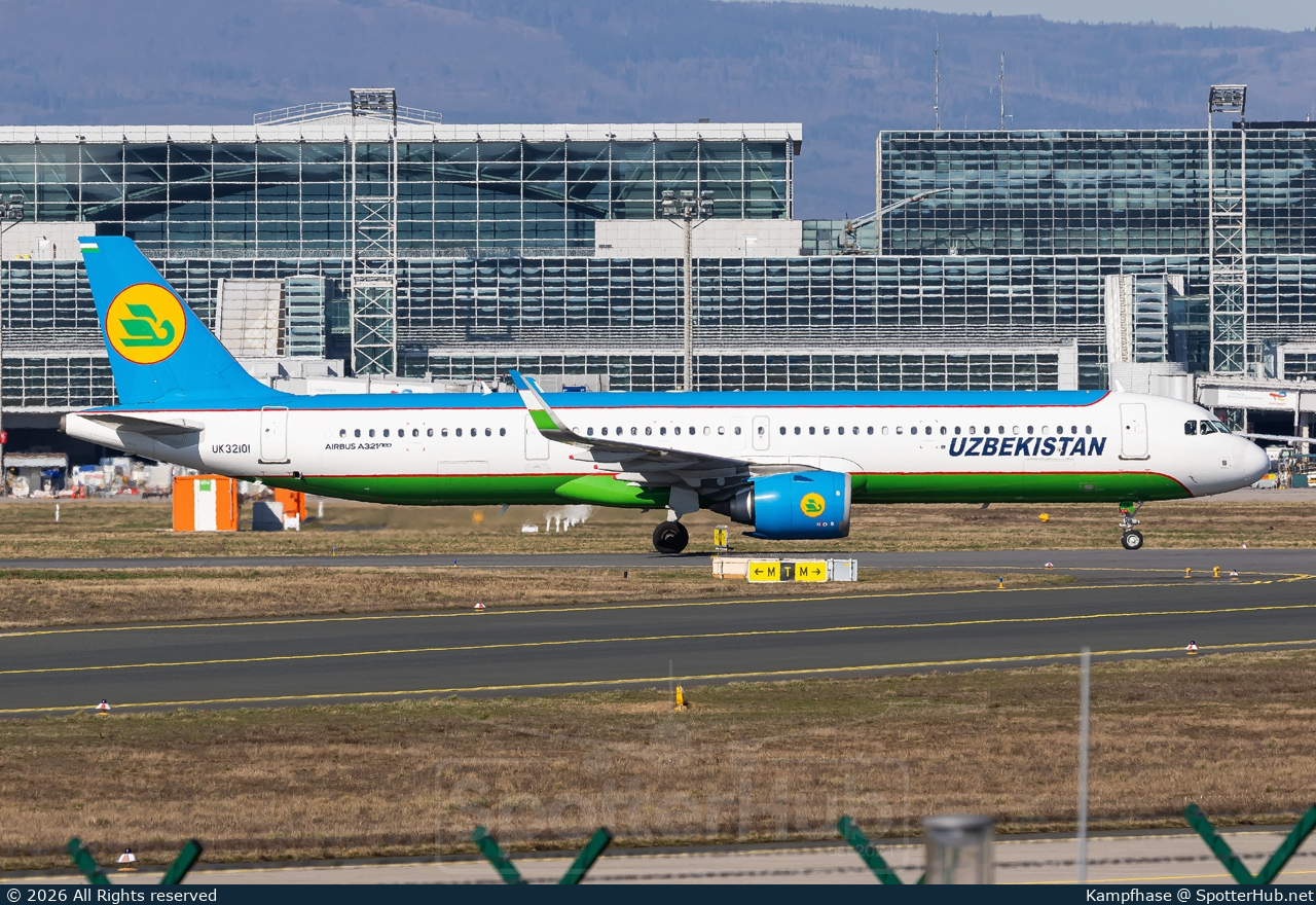 Photo of UK32101 - Airbus A321-253NX operated by Uzbekistan Airways