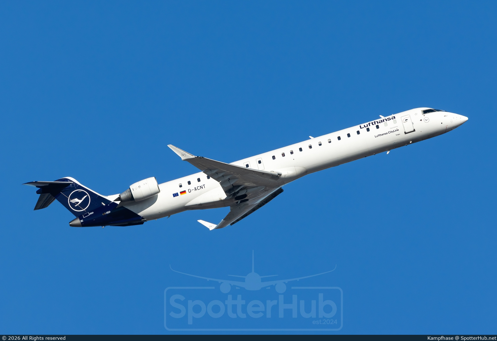 Photo of D-ACNT - Bombardier CRJ-900LR operated by Lufthansa CityLine