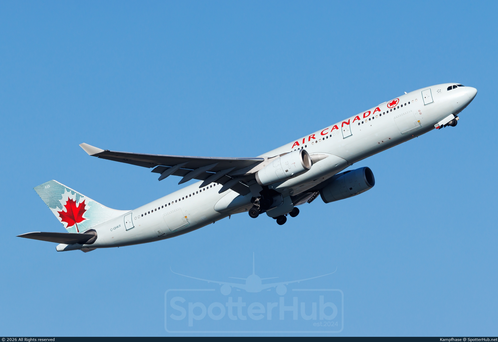 Photo of C-GHKR - Airbus A330-343 operated by Air Canada