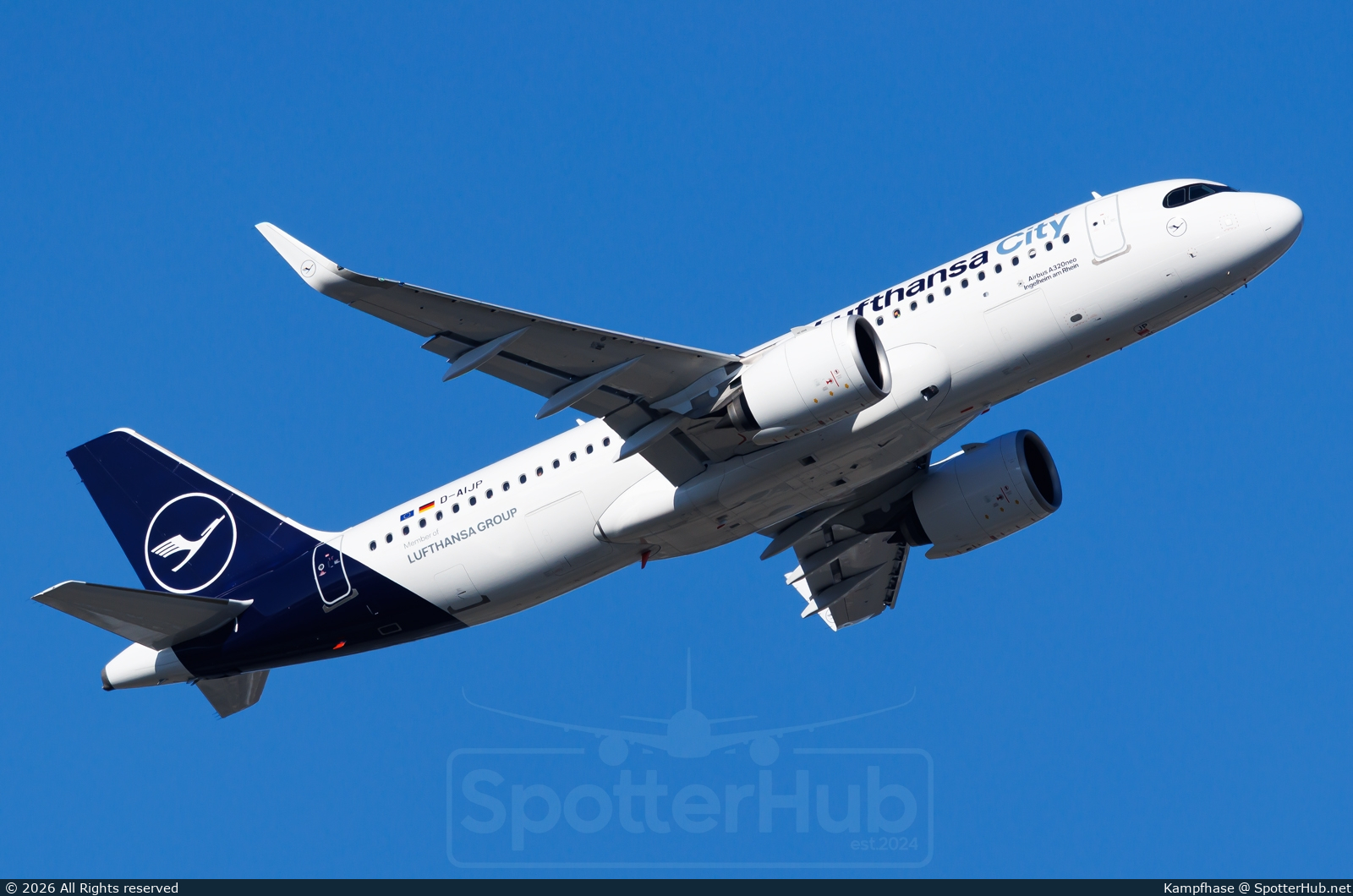 Photo of D-AIJP - Airbus A320-271N operated by Lufthansa City Airlines