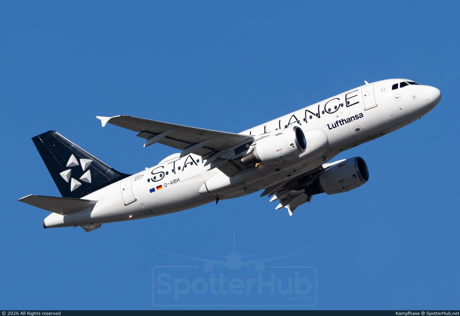Photo of D-AIBH - Airbus A319-112 operated by Lufthansa