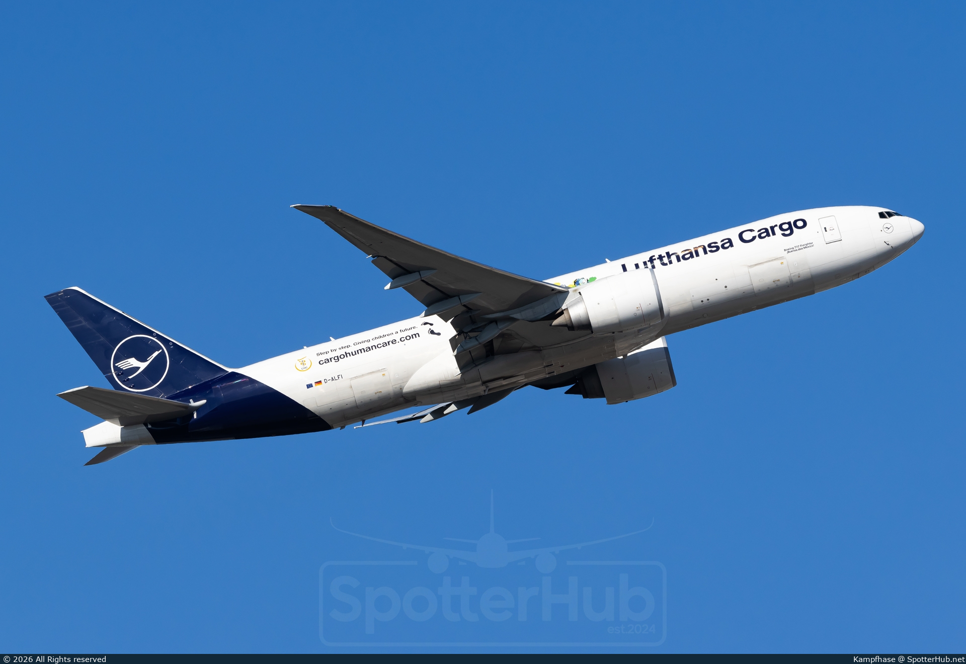 Photo of D-ALFI - Boeing 777-FBT operated by Lufthansa Cargo