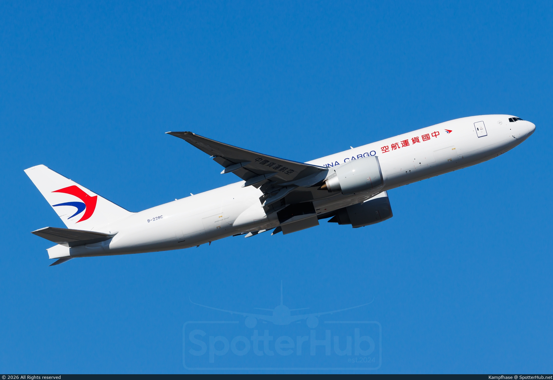 Photo of B-228C - Boeing 777-F operated by China Cargo Airlines
