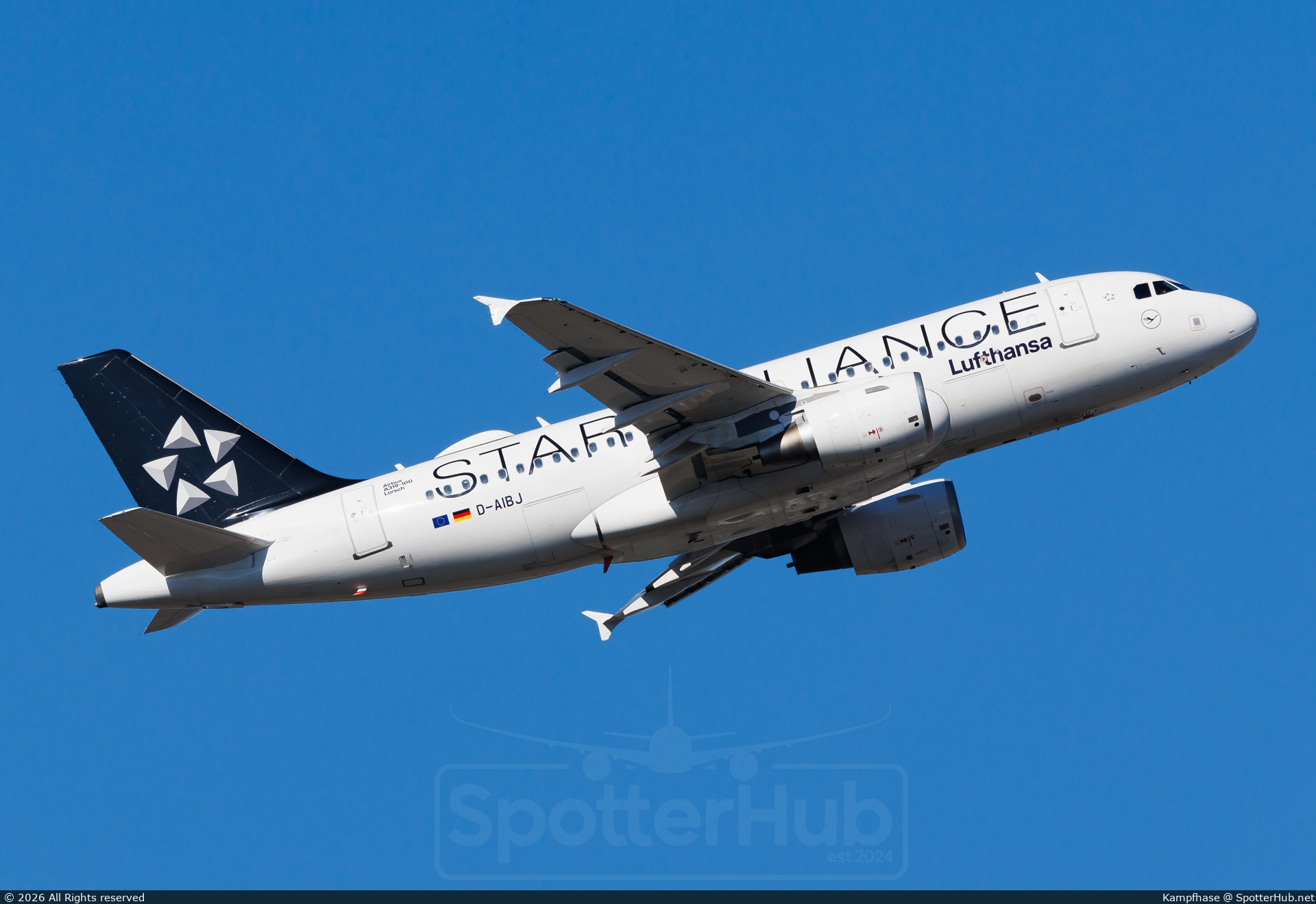 Photo of D-AIBJ - Airbus A319-112 operated by Lufthansa