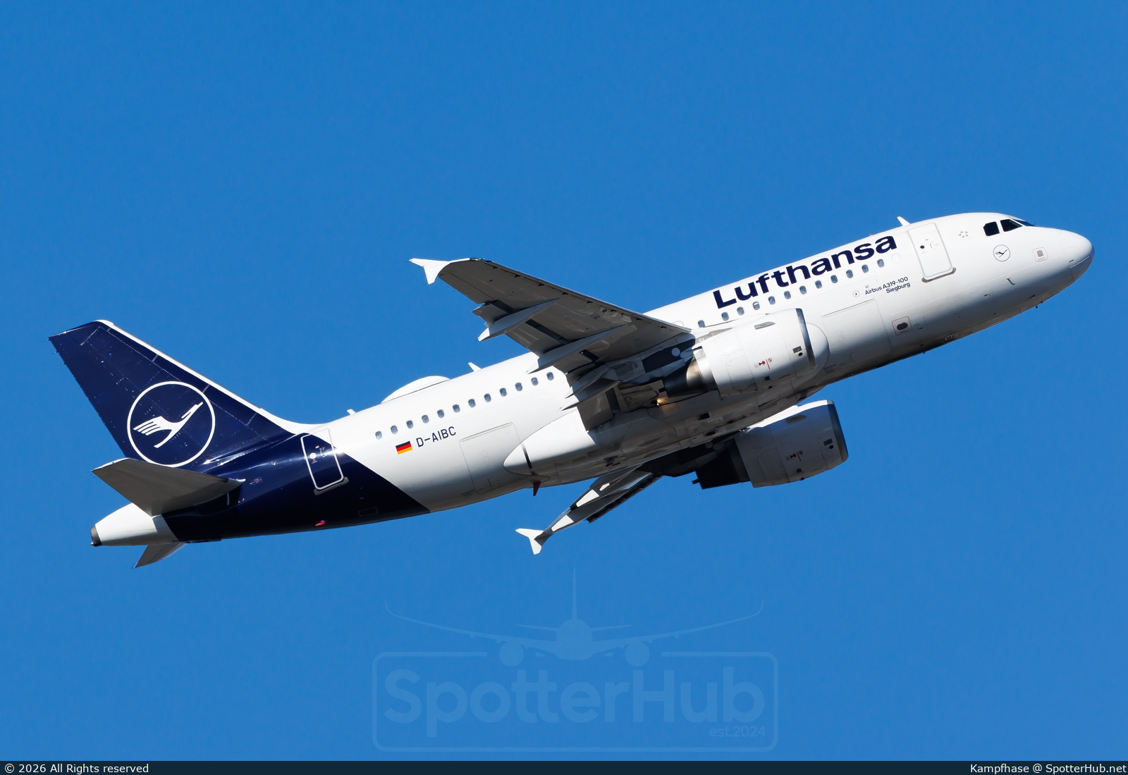 Photo of D-AIBC - Airbus A319-112 operated by Lufthansa
