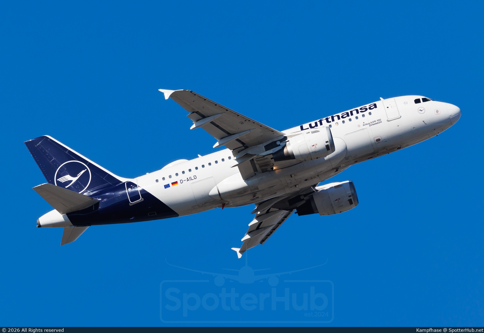 Photo of D-AILD - Airbus A319-114 operated by Lufthansa